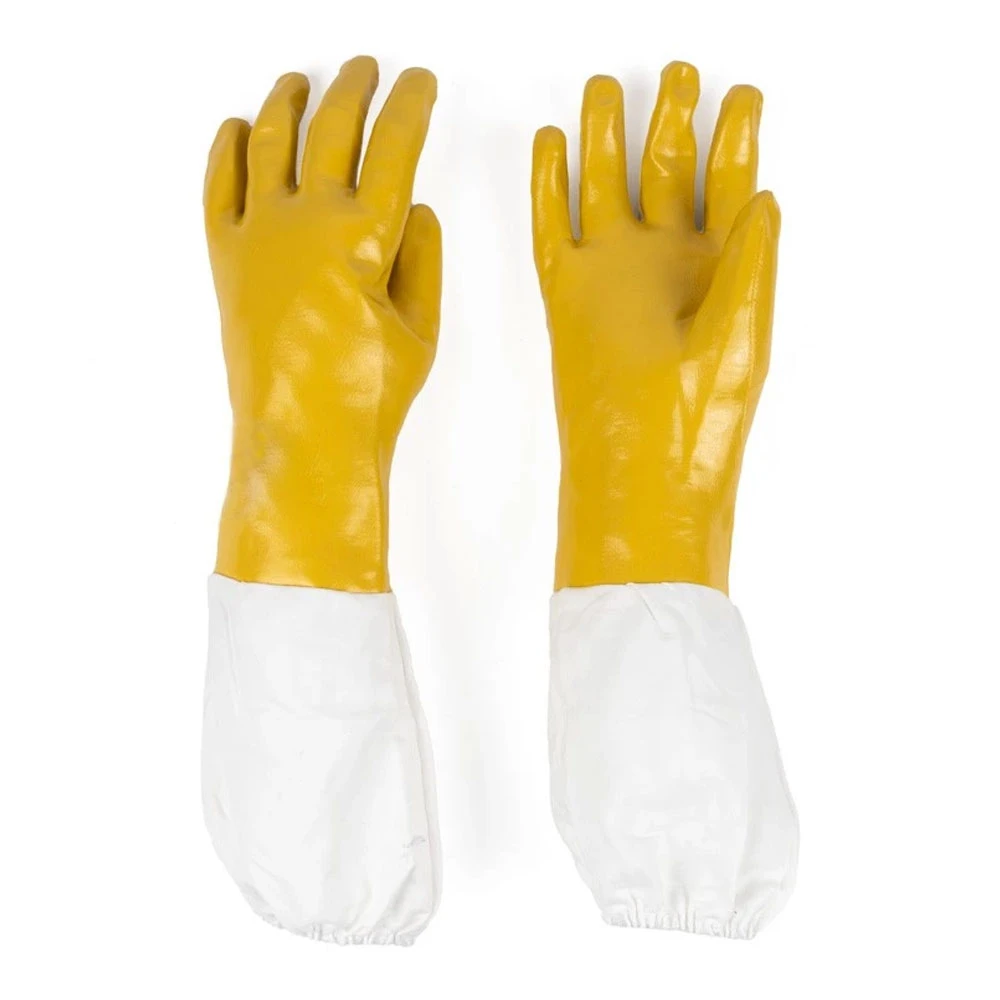 Low Price Beekeeping Gloves Customized Packing High Quality Custom Size Design And Log Comfortable Safety Gloves OEM Service