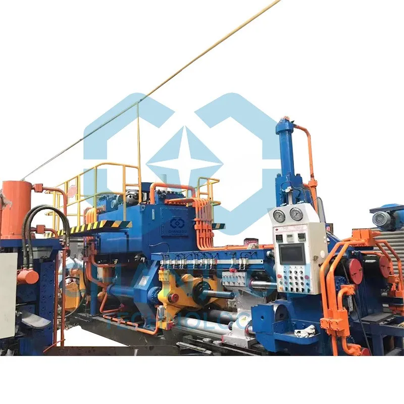 7inch 2000UST Whole Line of Aluminum Profile Extruding Press Machine Handling Table Billet Heating Furnace  Extrusion Puller