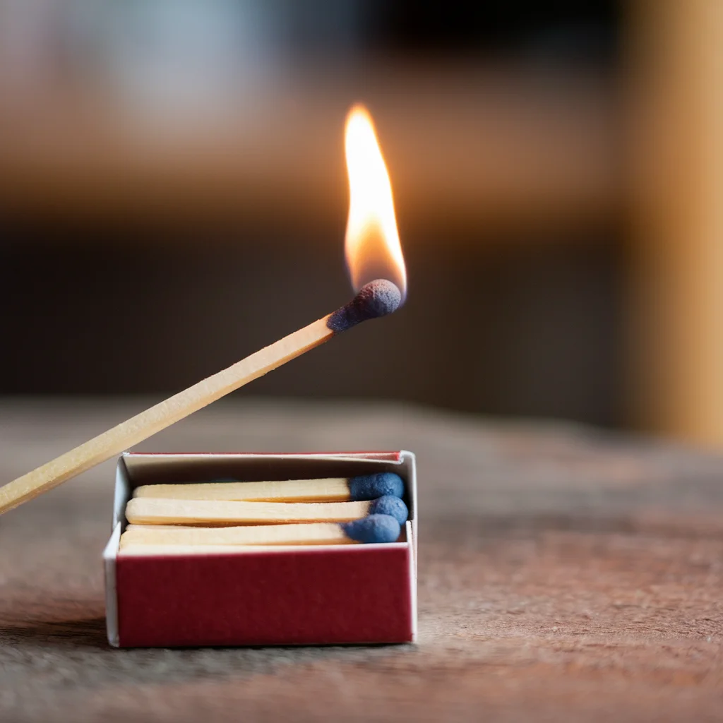 Damp Proof and Long Burning Wooden Safety Matches and Custom Match Box Unit from India