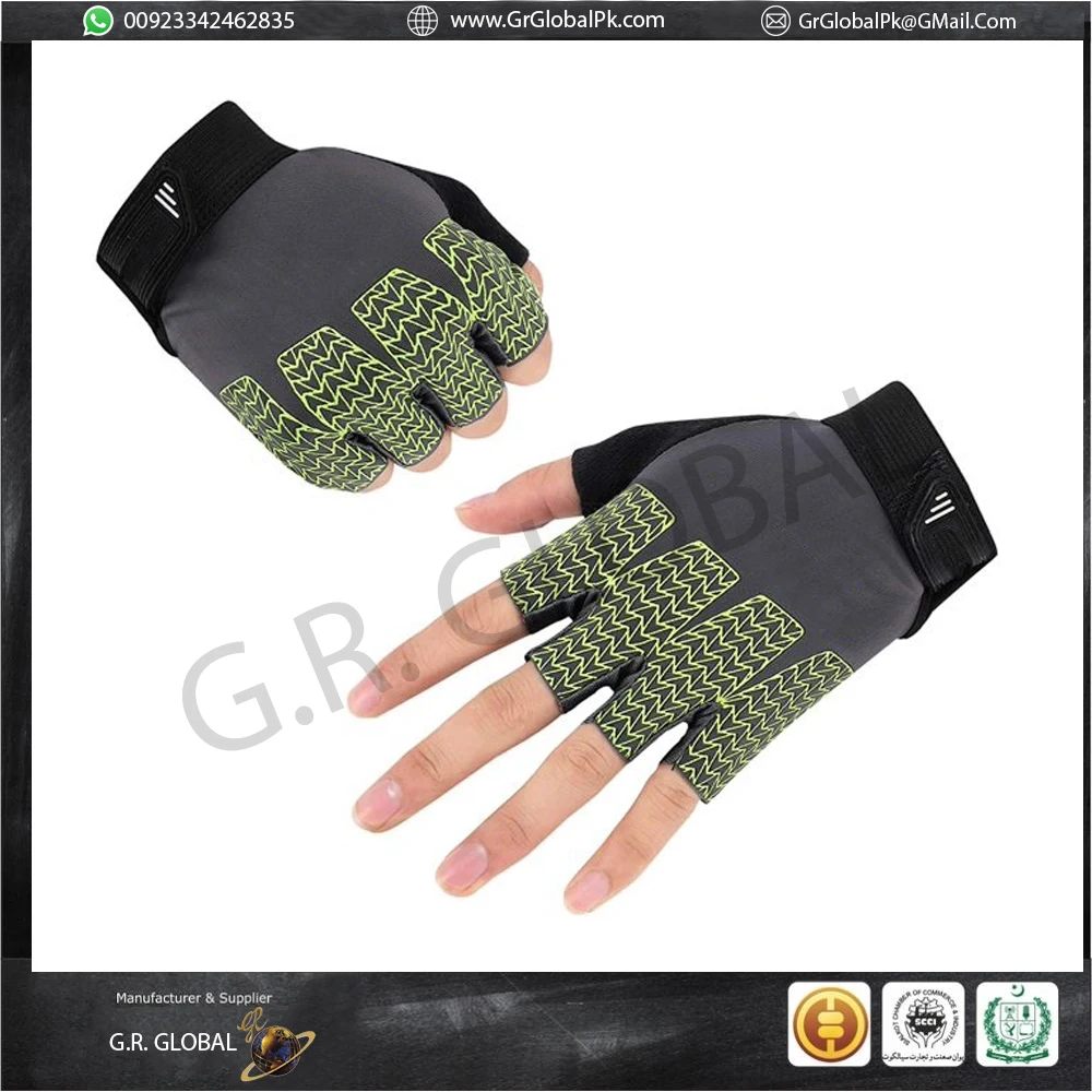 Customizable Design New Sports Cycling Half Finger Gloves MTB anti Slip Riding Gloves Racing Bicycle Gel Padded Soft Gloves
