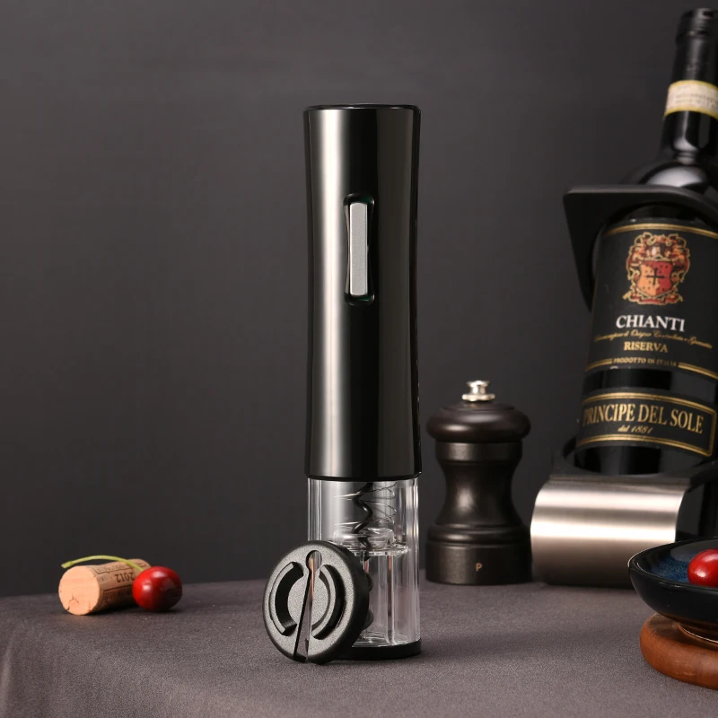 New Selling Custom Air Pump Kit Vaccum Cork Screw Automatic Corkscrews Gift Champagne Souvenir Electric Wine Bottle Opener