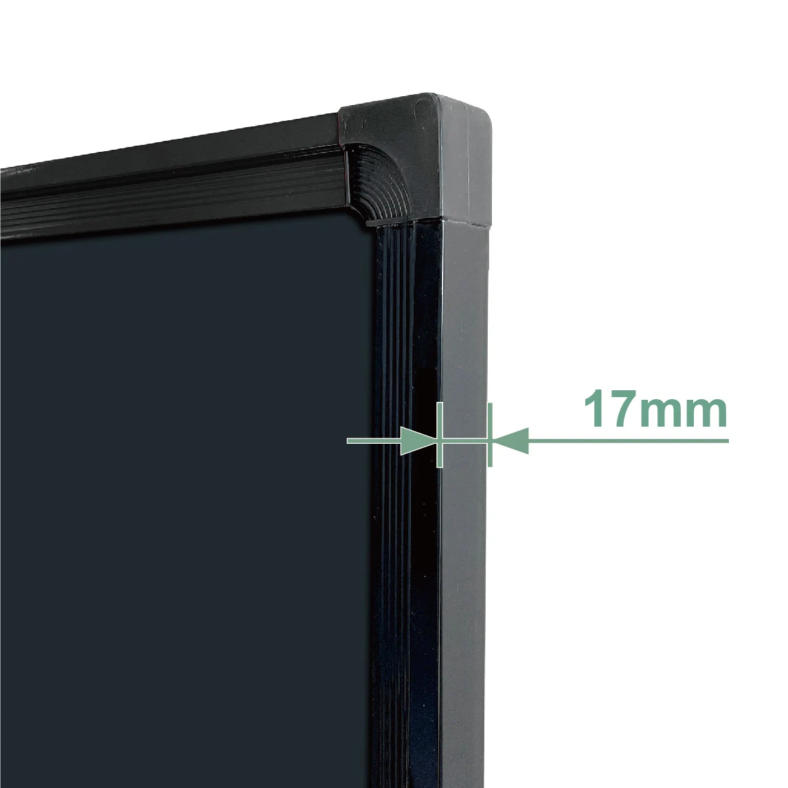 Двусторонняя современная алюминиевая рамка для кафе меню магнитная доска