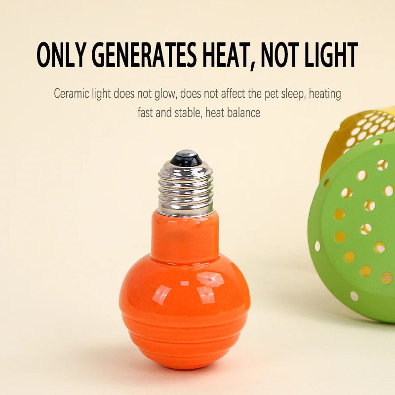 High quality waterproof Infrared heat lamp breeding bulb ceramic emitter heat light bulb pet heater