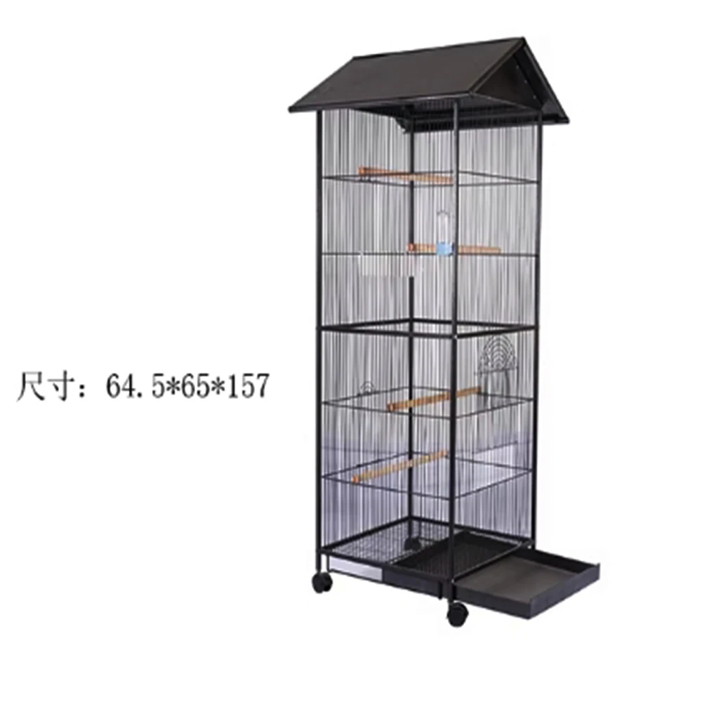 Wholesale cheap price metal parrot cage bird breeding cage canary aviary outdoor for sale
