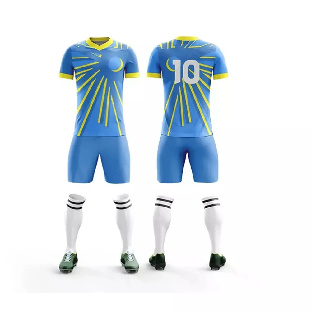 Sublimated Soccer Clothing Custom Team Sports Club Uniform Designs mens Soccer Uniforms