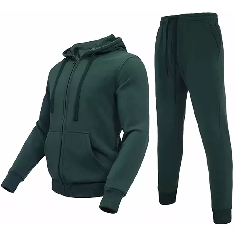 Pakistan factory custom logo men track suits private label jogger sets knit