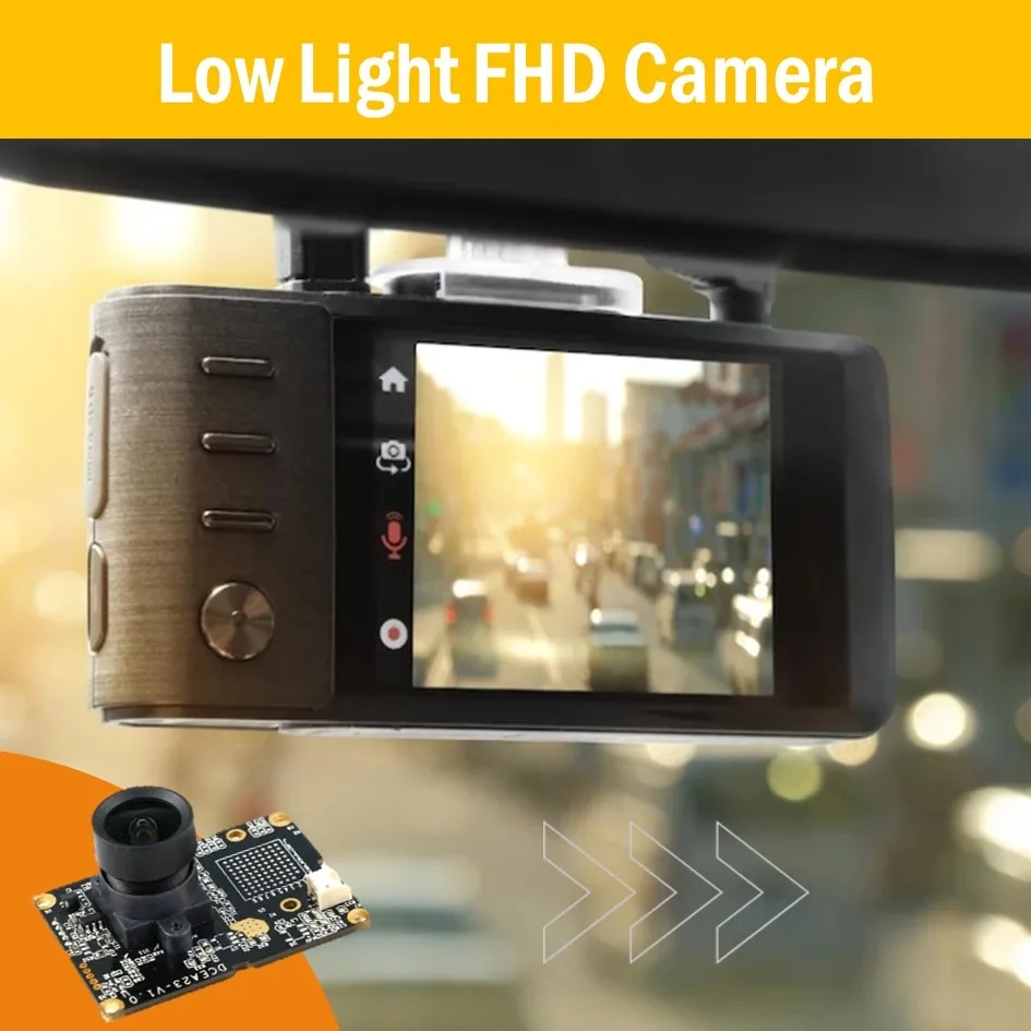 Best 1080P Night Vision USB Car Dashcam Camera Module with UVC Compliant, Support Windows, Linux, Android