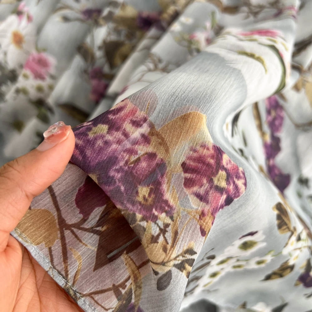 Long Sleeve O-Neck Solid A-Line Dress Autumn Floral Print High Waist Maxi Dress Ladies Elegant Dresses Clothes Women Wholesale