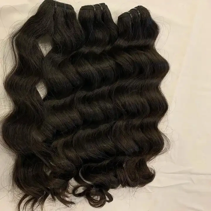 Vietnamese Virgin Human Remy Hair Cuticle Aligned 100% Raw Indian Hair Wave Style Model Number Raw Indian Hair