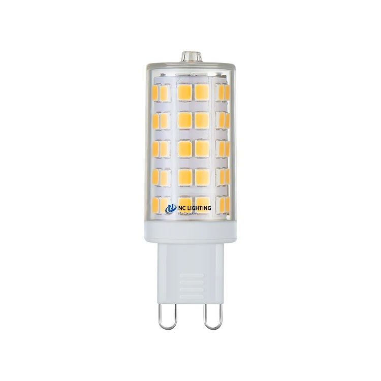 CE ROHS EMC flicker free LED corn bulb SMD2835 G9 led bulb light 4W for chandelier  NC-22G9P40P64FC