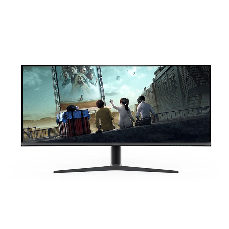 3440*1440p Lift Stand 144hz 165hz 4k Frameless Full Hd Computer Monitors FreeSync 34 Inch Led Pc Gaming Monitor