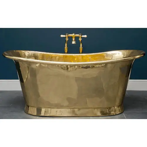 Large Brass copper shape antique design Handmade Solid Brass copper bath tubs wholesale prices