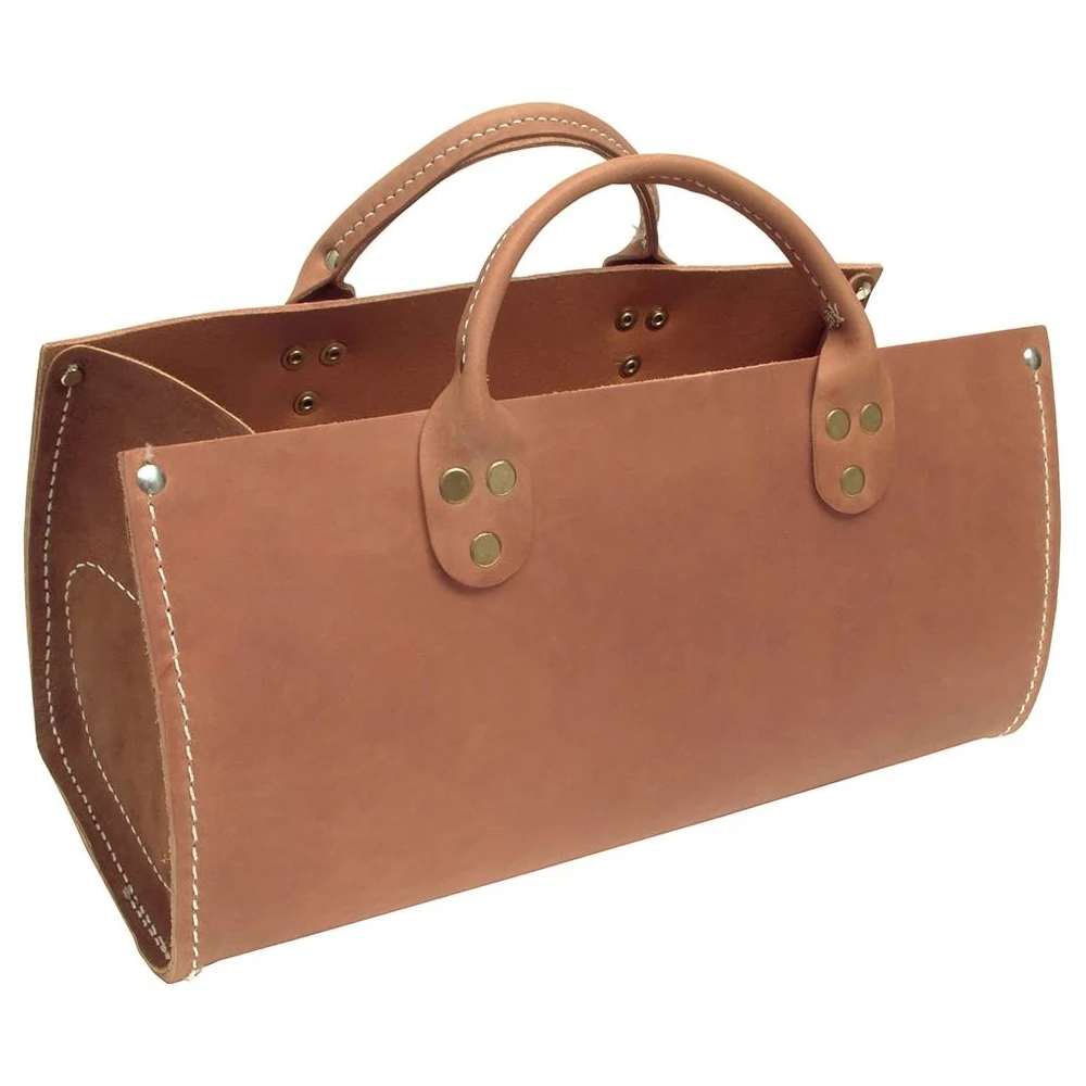 Custom Best Quality Real Leather Knife Roll Storage Bag Chef Tool Kit Bag With Pockets