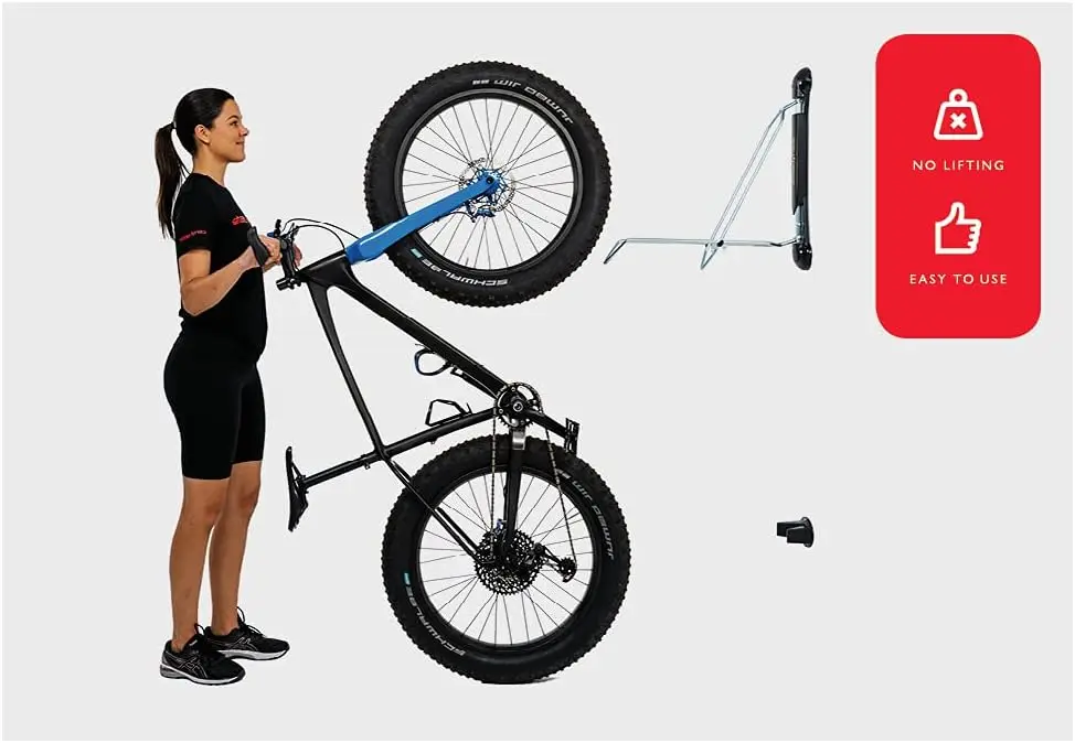 Front Mountain Bike Cargo Rear Parking Racks Stands for Hanging Bicycles in Home or Garage