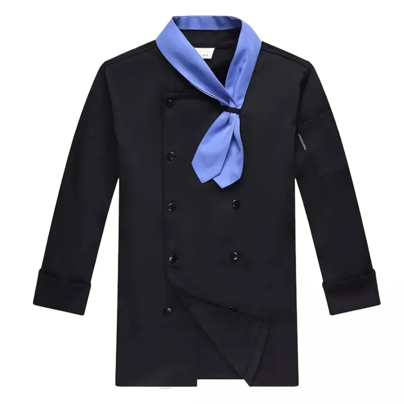 Restaurant White Short Sleeve Chef Jacket Clothes Bar kitchen Uniform Cool Vent Chef Shirt With