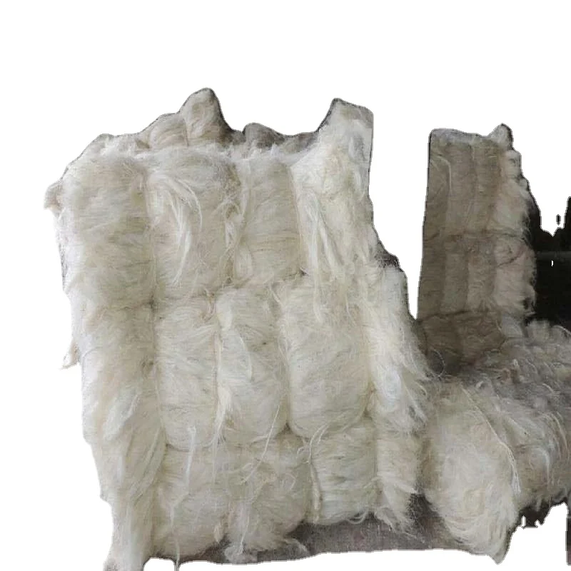 100% натуральное сизалевое волокно поставка с завода необработанное веревка