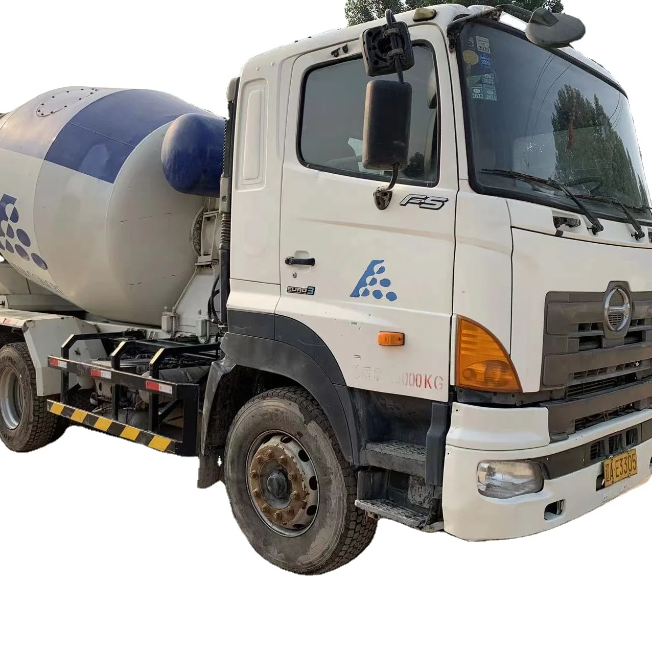 Japanese hino used 700 concrete mixer truck, 6x4 cement mixer truck