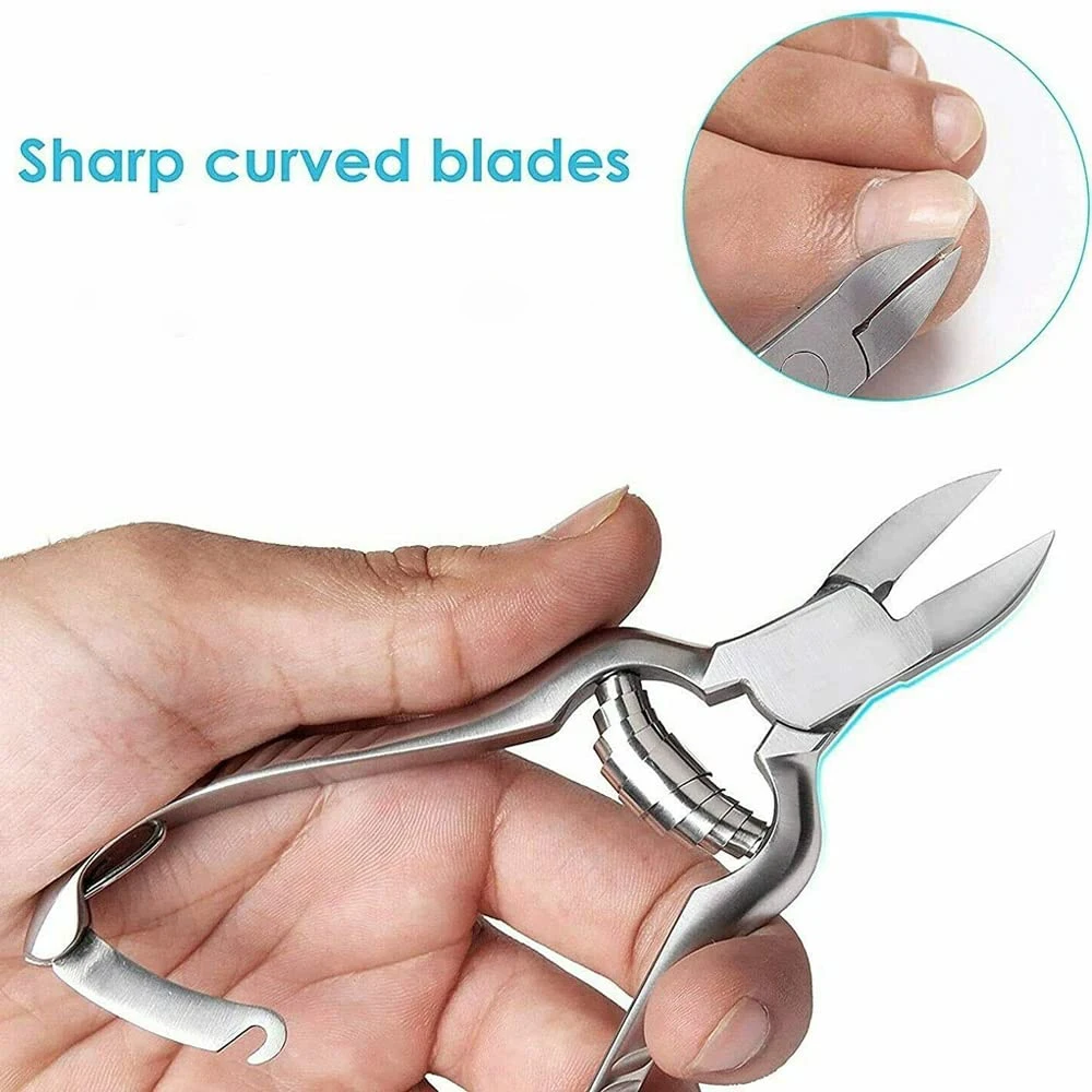 Кусачки для ногтей вросших толстых кусачки из нержавеющей стали сверхпрочные