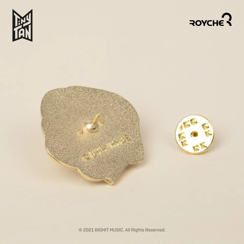 BTS Tiny Tan Dynamite Pin Badge Metal Type Delivery from Korea on the fastest way Good Product in The Korea