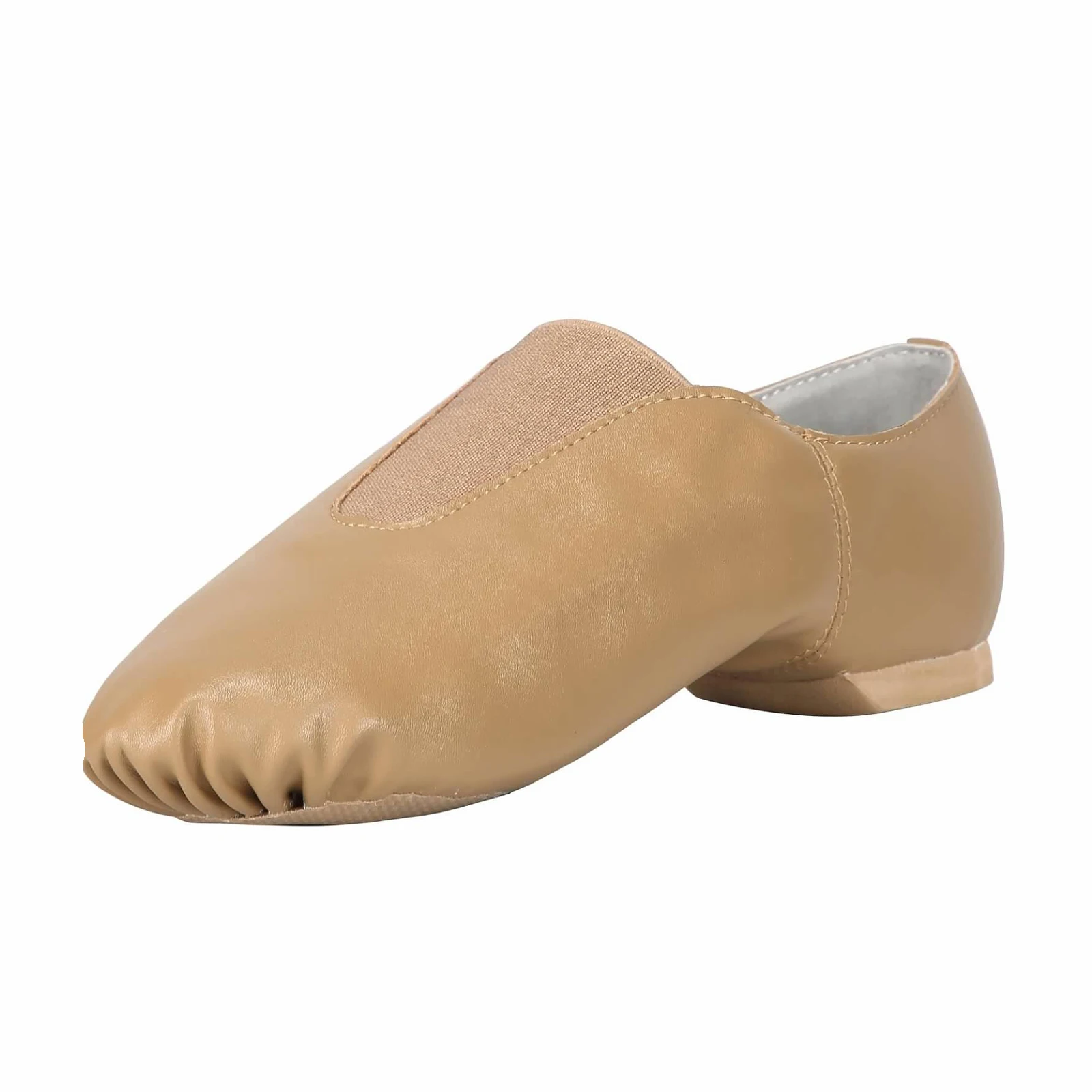 EU and US Dynadans spot goods Factory soft leather upper non-slip dance shoes elastic men and women unisex jazz dance shoes