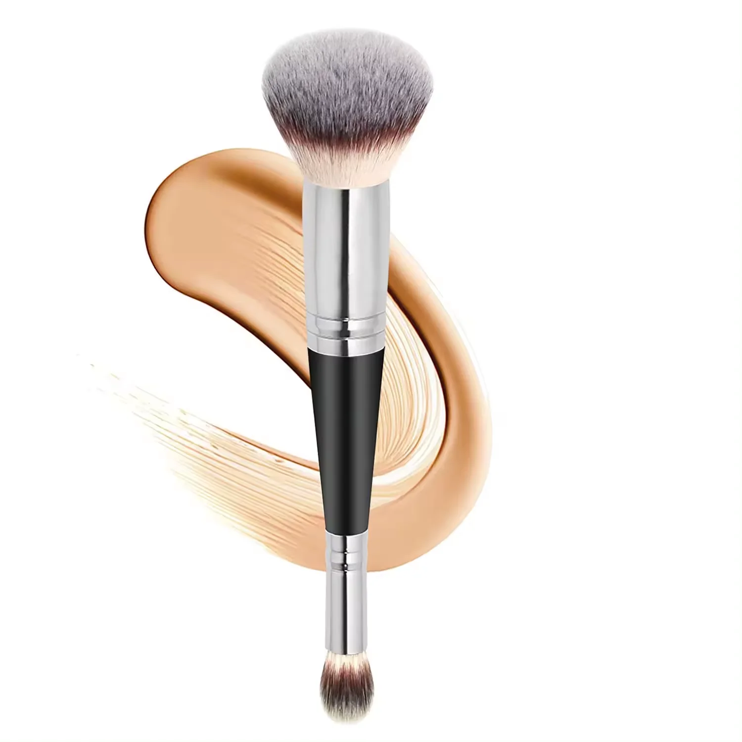 High Quality Private Label Single Eyebrow Brush Double Sided Head Cosmetic Brushes Wholesale Brushes For Make Up