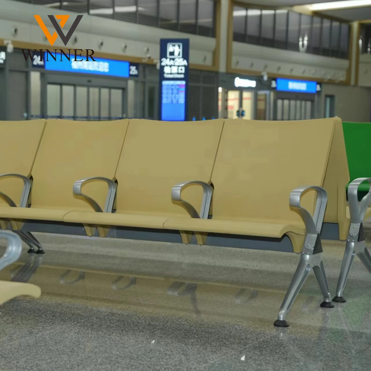 cheap 3seater 4 seater 5 seater dental pu molded airport sofa waiting room chairs seat wait commerical gang area luxury chair