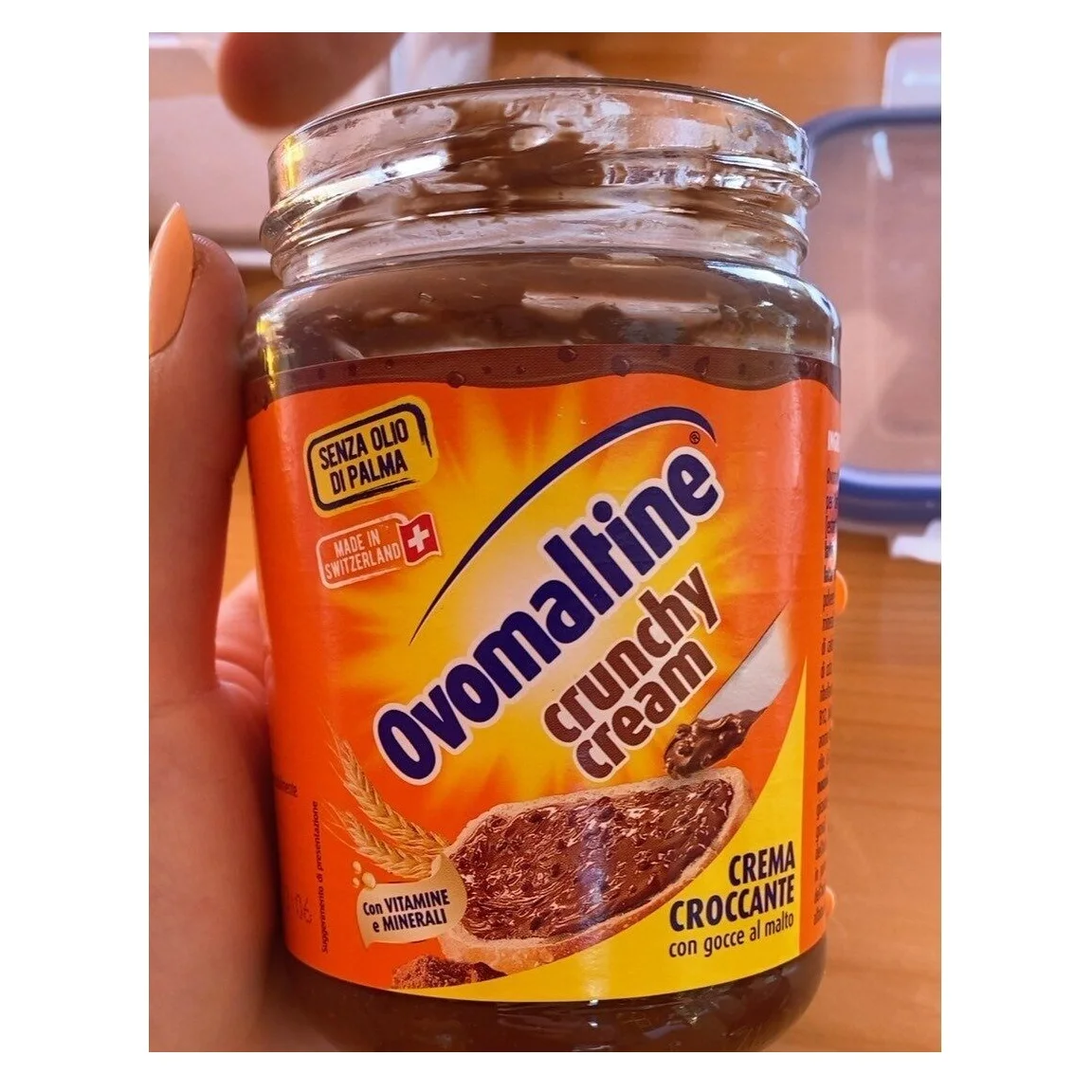 Hot Selling Price Of Chocolate Spread Ovomaltine Crunchy Cream 400g