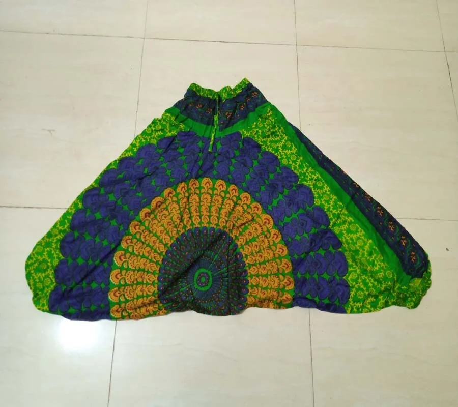 Harem Pants Women Hippy Yoga Trousers Bagr Print Comfy Lounge wear Gypsy Boho Loose Clothing Baggy Festival wear GC-AP-340