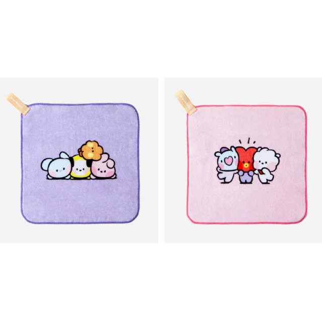 Bts BT21 minini Characters Hand Towels for kpop fan promotion store for kpop Korean musician cute goods