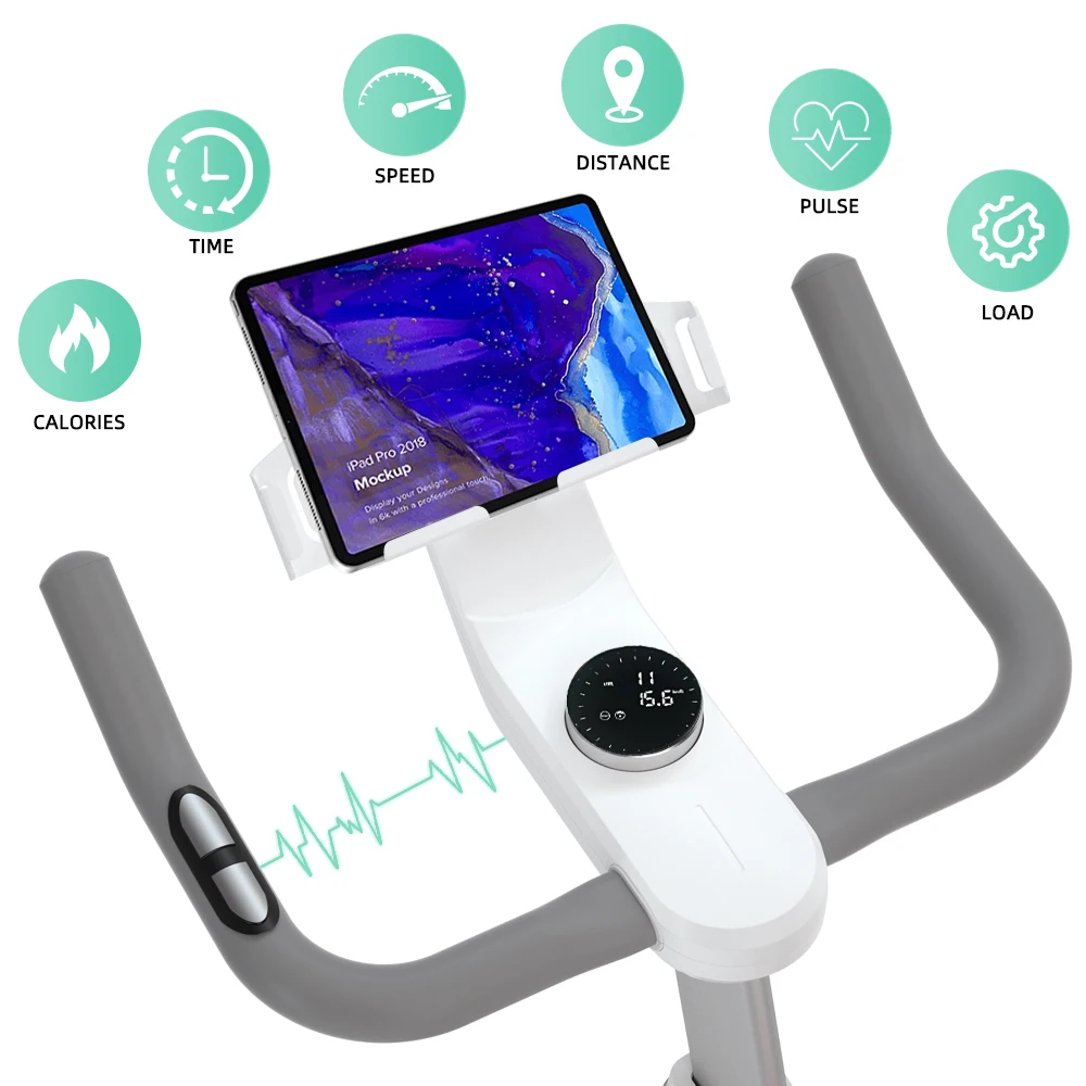 Snode S0 exercise bike Pipe appearance Customizable logo 6kg flywheel Spinning Bike electric version exercise x bike