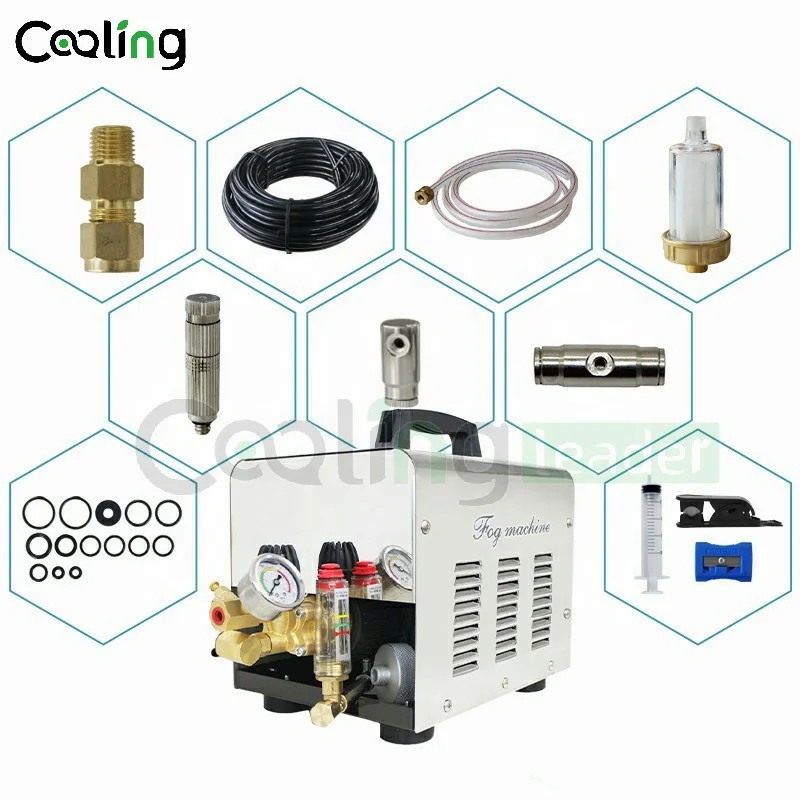 Hot Sale Digital Timer 3L/Min Garden Irrigation Fog Machine Outdoor Misting Cooling System Mist Water Spray for Irrigation
