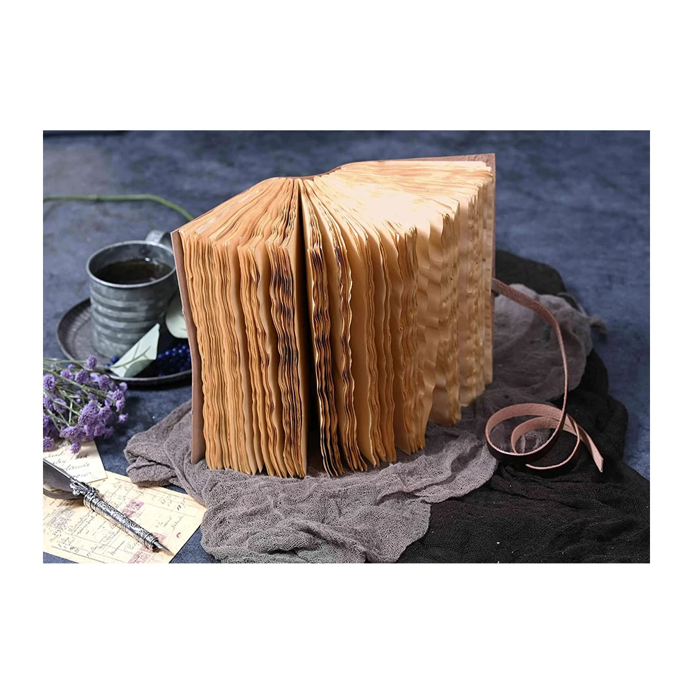 Оптовая продажа, ежедневник ручной работы из натуральной кожи, Книга теней с блокнотом, персонализированный блокнот для путешествий