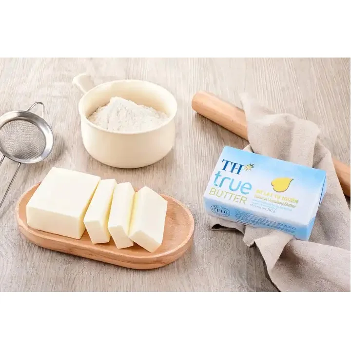 Flavoring Dairy Products All-Season Fat Pasty Raw Natural TH True Weight 5kg Natural Milk Cattle Unsalted Cream Butter