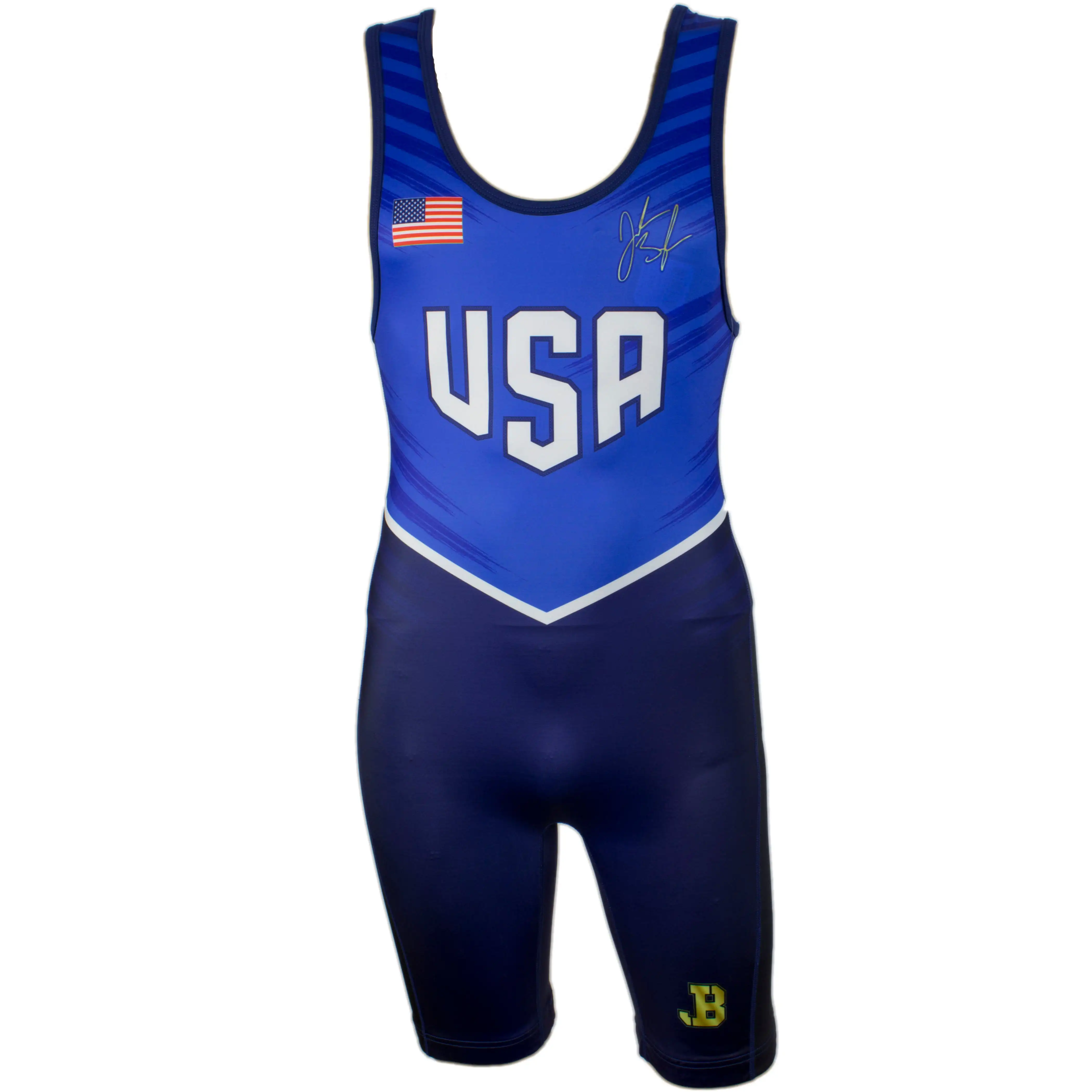 New Arrival Custom Logo Sublimation Gym Wear Weightlifting Adult Youth Singlet Suit Wrestling Singlet