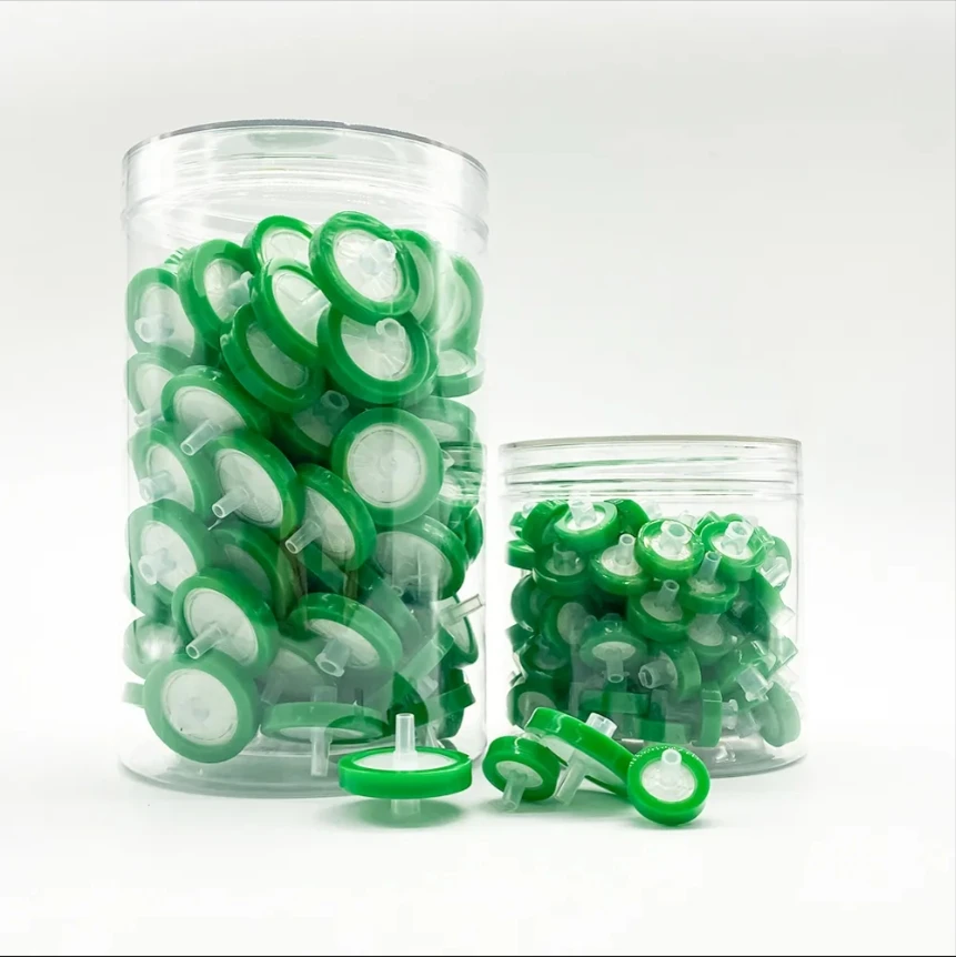 Homay Laboratory Filter 13mm 0.22um Disposable Hydrophilic Hydrophobic Nylon Media Syringe Filter For Food And Beverage