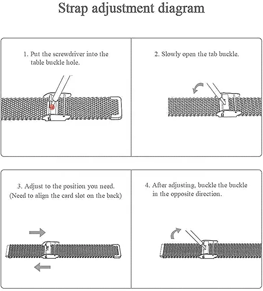 Watch Band Wrist Metal Bracelet New Adjustable Size Plastic Case Stainless Steel Replacement Wristband for Xiaomi Mi Band 7