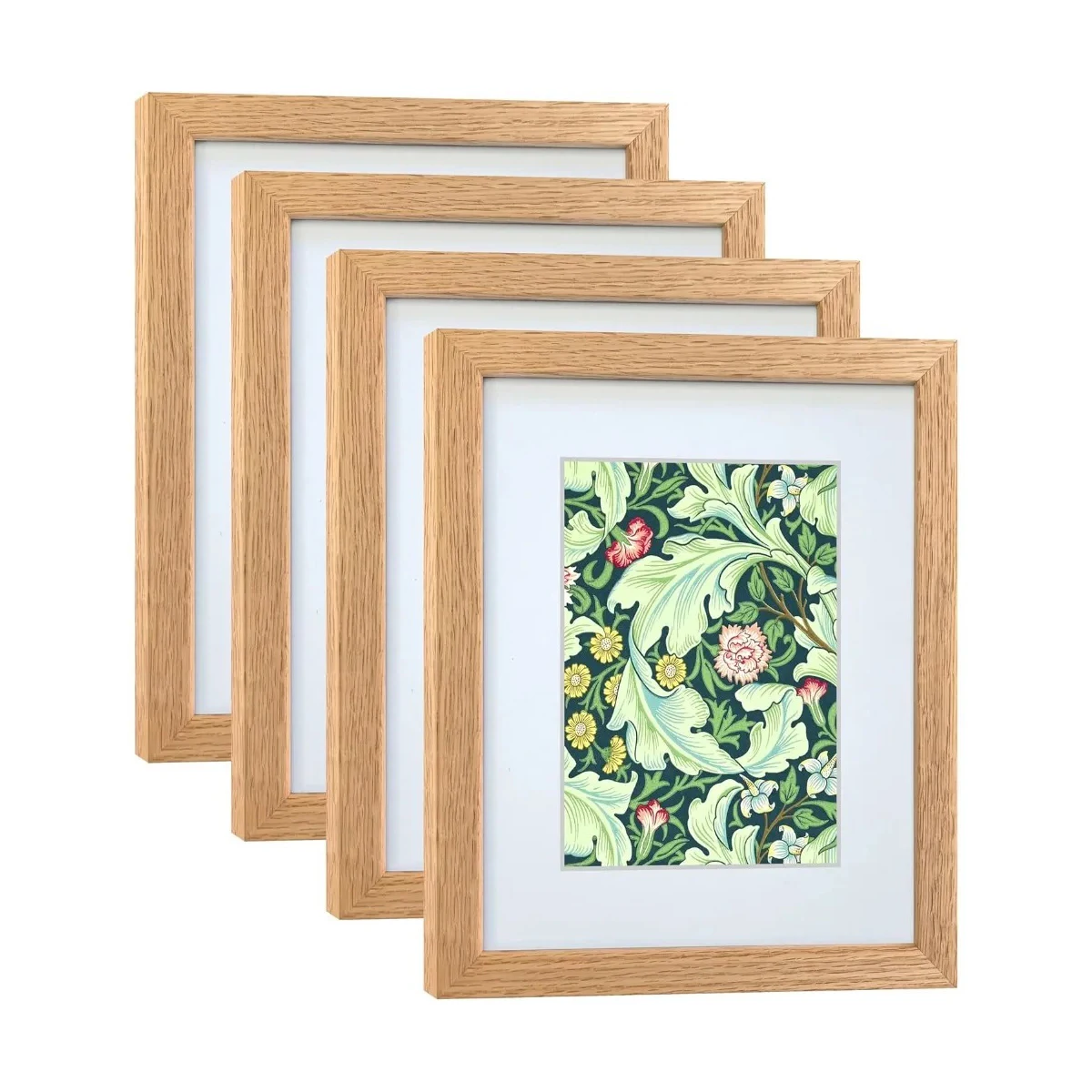 Best quality MDF & wood photo frame Home decoration solid wood pattern oil painting MDF photo frame wedding photo frame
