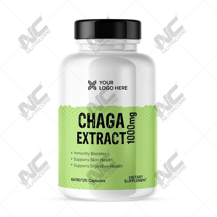 Bulk Quantity Exporter of Best Quality Dietary Supplements/ Healthcare Supplements Chaga Capsules from Indian Manufacturer