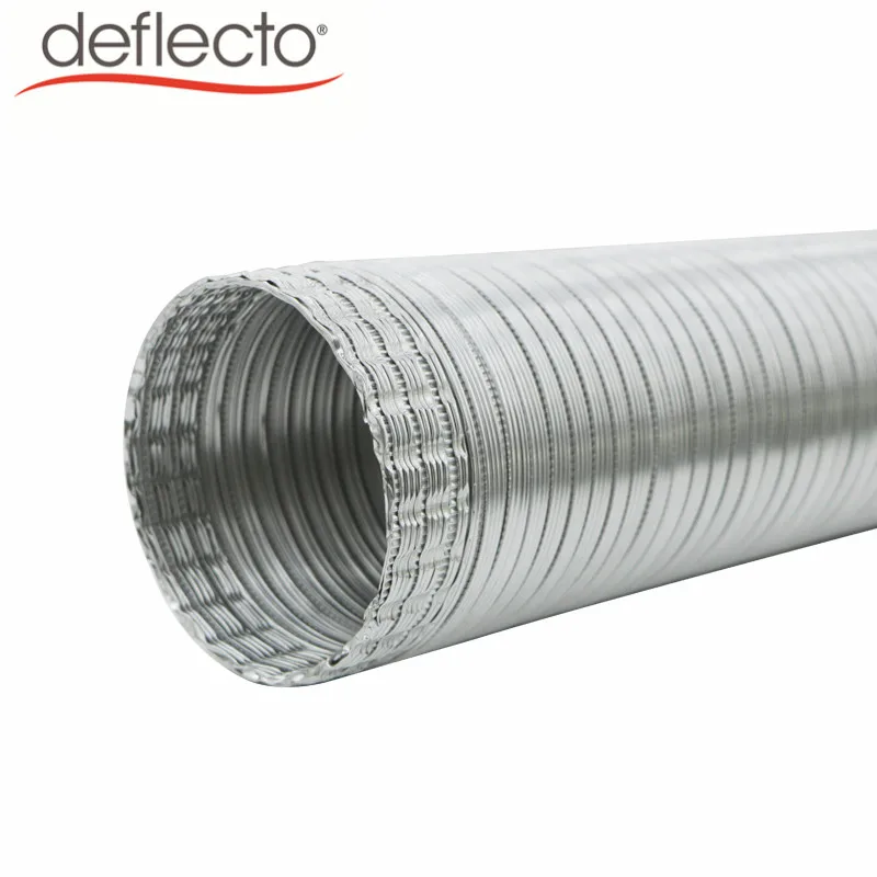 Bathroom kitchen Semi-Rigid Aluminum dryer flex hose4/6inch ducting hose HVAC Smoke Corrugated pipe best insulated house popular