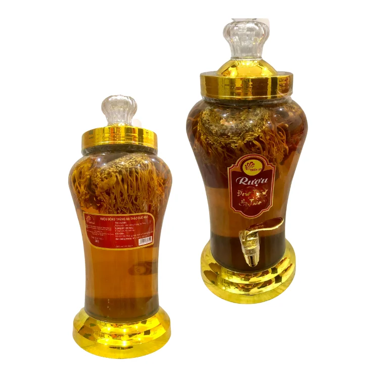 Бутылка для вина Cordyceps 3 л по хорошей цене роскошное использование питья ISO Упаковка в стеклянную бутылку сделано во