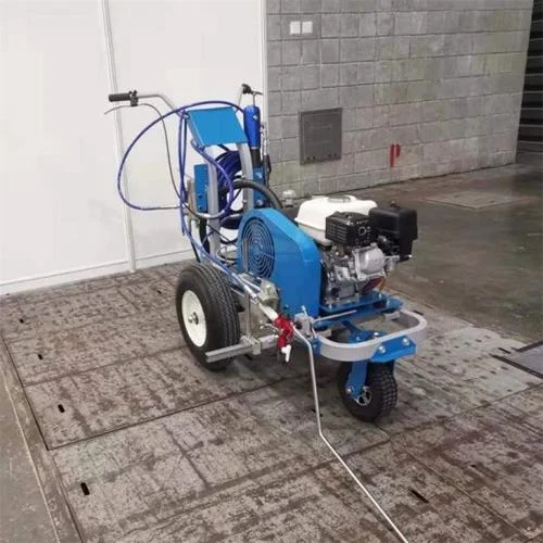 High Pressure Airless Cold Paint Spray Road Line marking machine