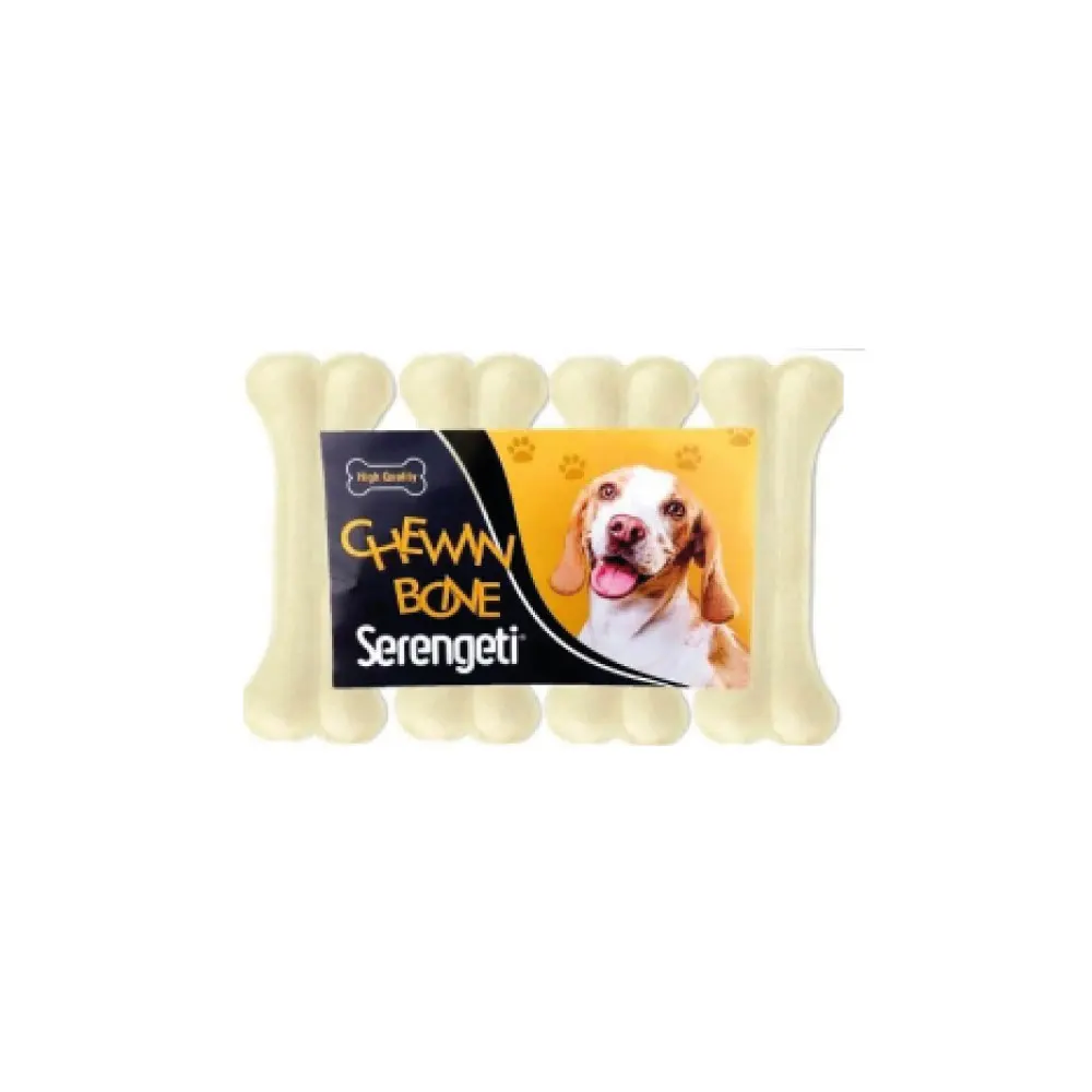 SERENGETI WHITE PRESS CHEWING BONE 22CM 586 GR Best Selling Feeder Dog Food Digestible Easily Nutrient Dog Bones Serengeti