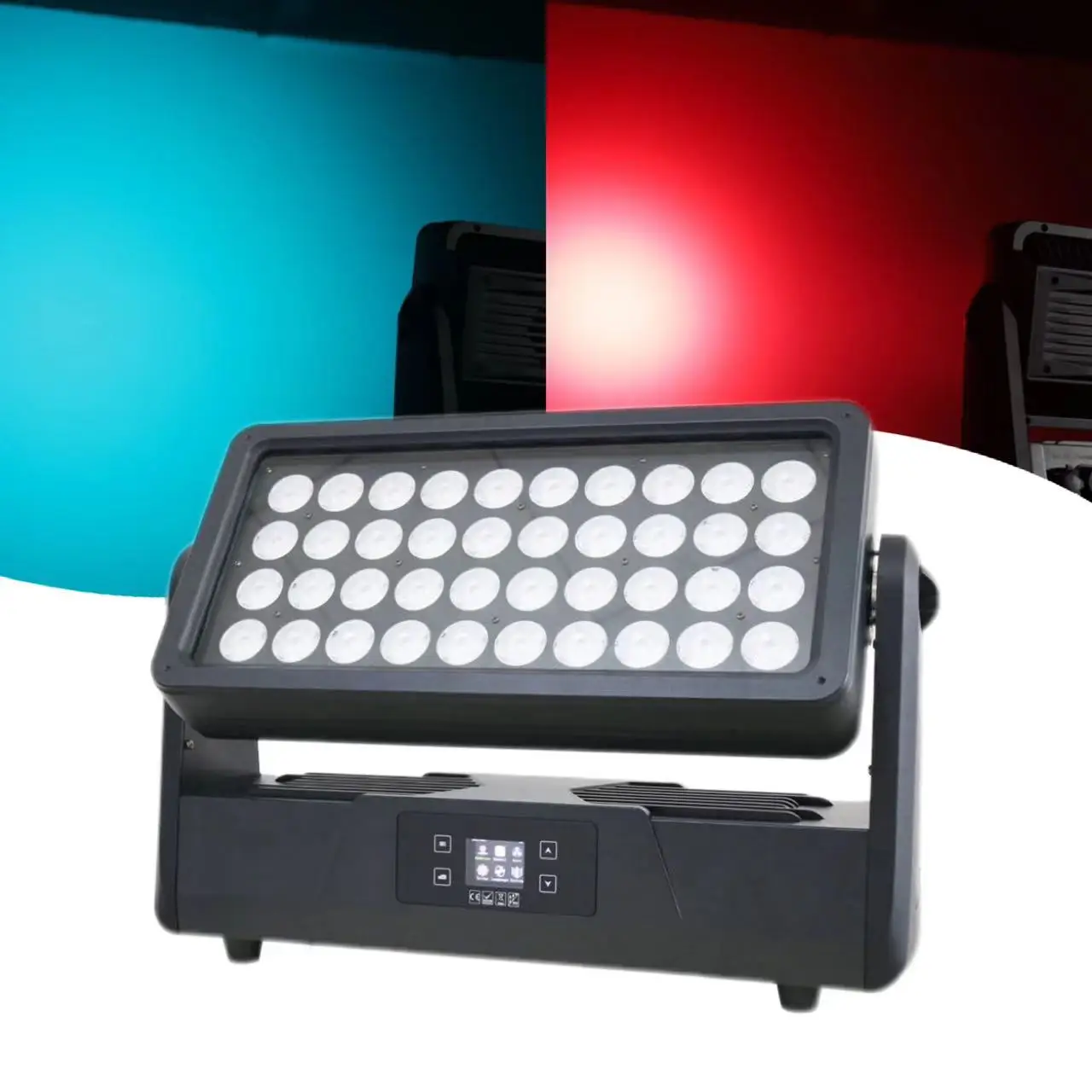 40x25w ip wash city color waterproof stage light  rgbw 4in1dmx512 led wall washer light outdoor