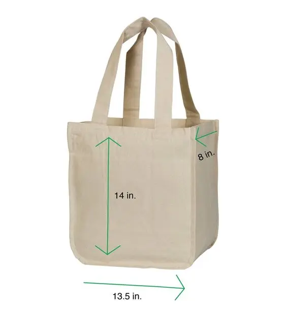 Luxury Canvas Shopping Tote Bags Reusable Foldable Cotton Custom Logo Large Trolley Beach Messenger tote bag