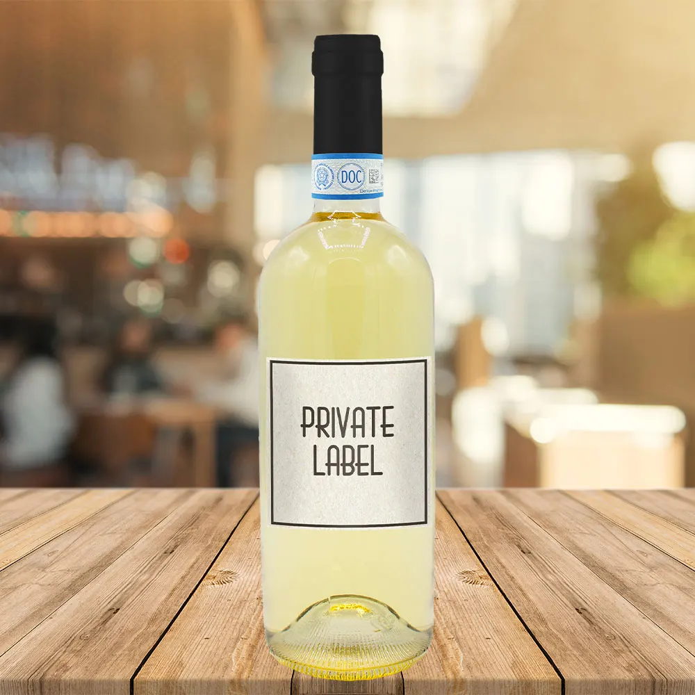 Pinot Grigio Delle Venezie DOC white wine personalized label corporate restaurant hotel gadget ideas Christmas gifts