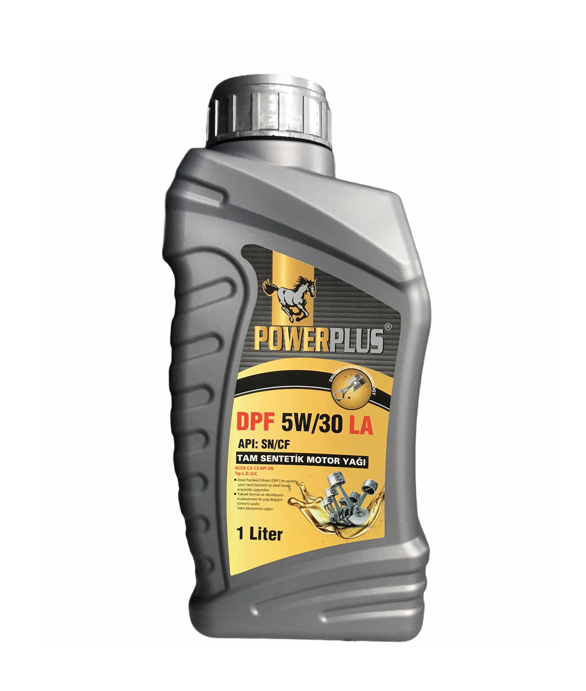 PowerPlus Full Syntectic DPF 5w30 LA SN/CF High Performance Motor Oil Premium Series 1 Liter Engine Oil Lubricants
