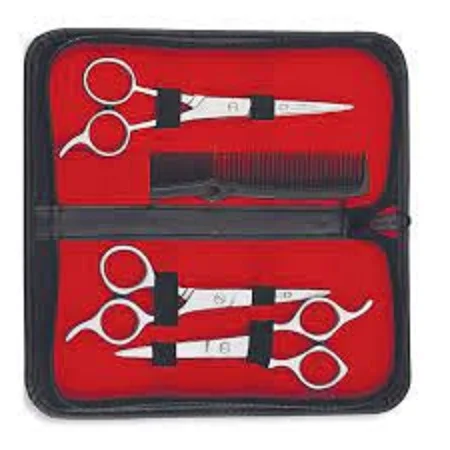 Good Quality hair Cutting scissor with finger rest Stainless Steel