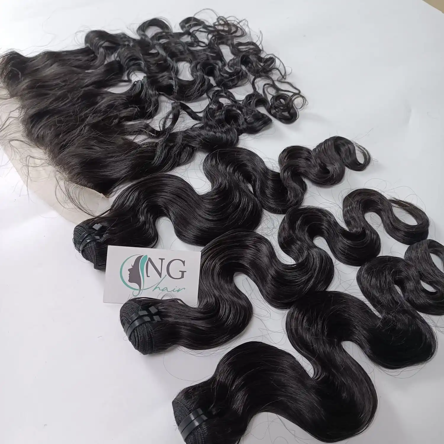 Top product 100% Vietnamese raw hair body wave double drawn, super double drawn  weft hair manufactured by NG Hair