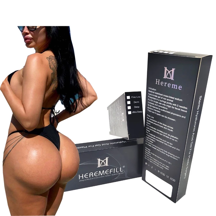 Высококачественный инъекционный корейский кожный наполнитель с гиалуроновой кислотой для ягодиц гель