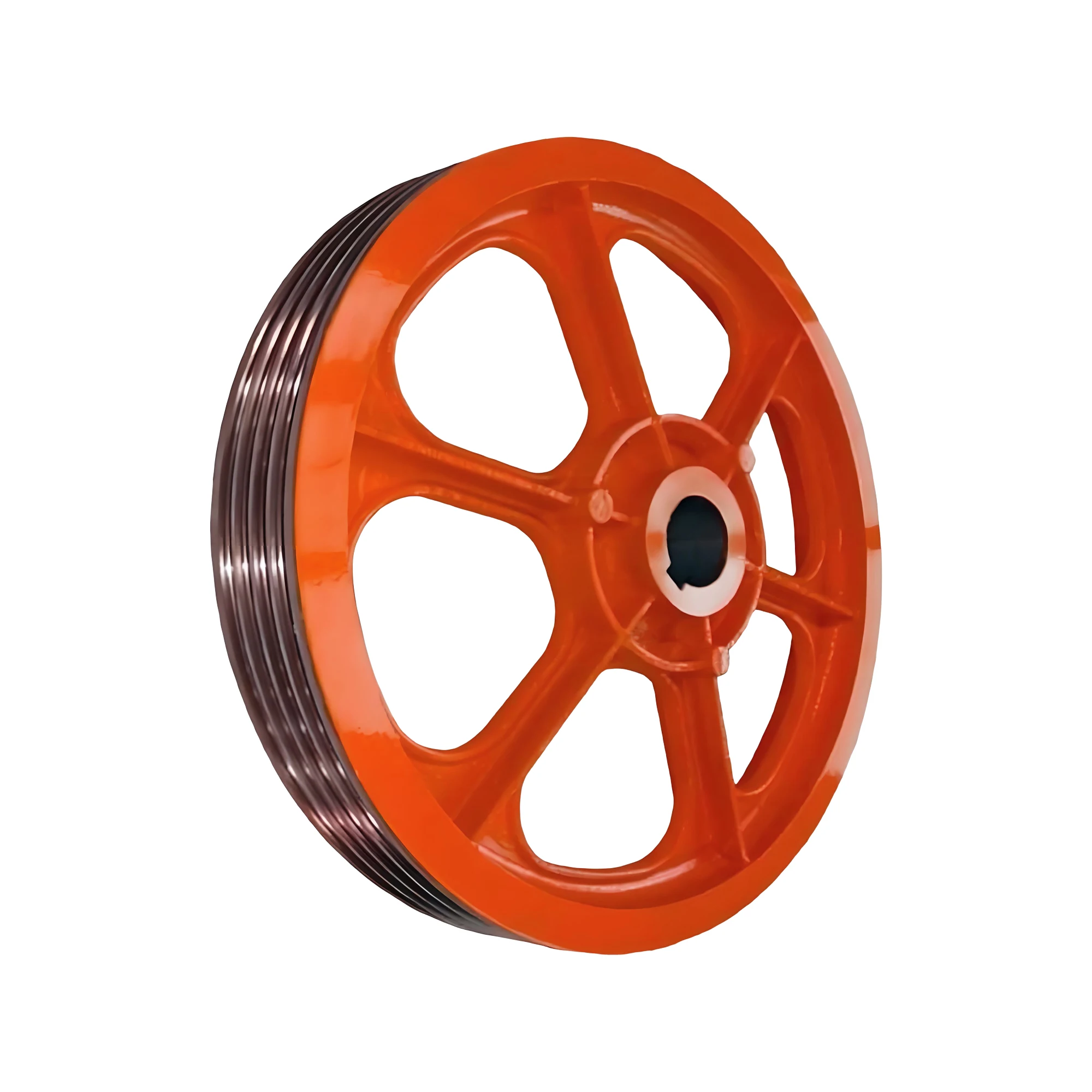 Custom Precision Cast Iron Drive Pulley Foundry for Automated Production Lines